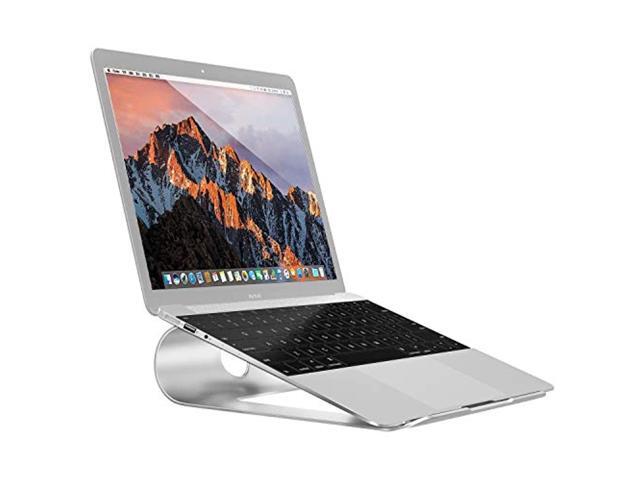 moko laptop riser stand aluminum ergonomic laptop stand for desk compatible with 11' up to 15' laptop notebook such as macboo