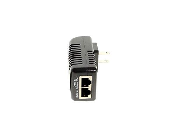 usbgear poe injector 24v wall plug power supply for poe security ip cameras and other 24v poe devices