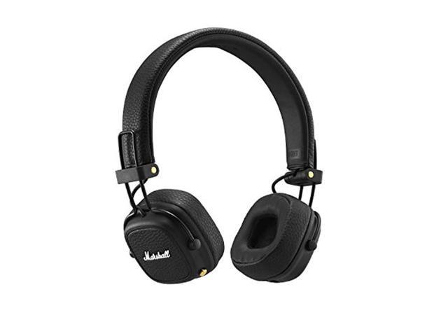 marshall major iii bluetooth wireless on-ear headphones black - new