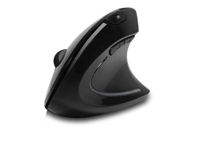 adesso imouse e10 - vertical ergonomic optical 6-button 24 ghz rf wireless mouse - right hand orientation