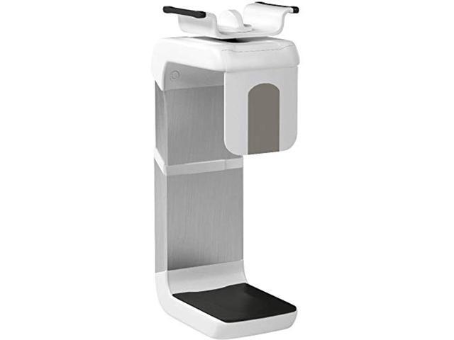 humanscale cpu600w cpu holder: under-desk mounting - 360 degree swivel mount