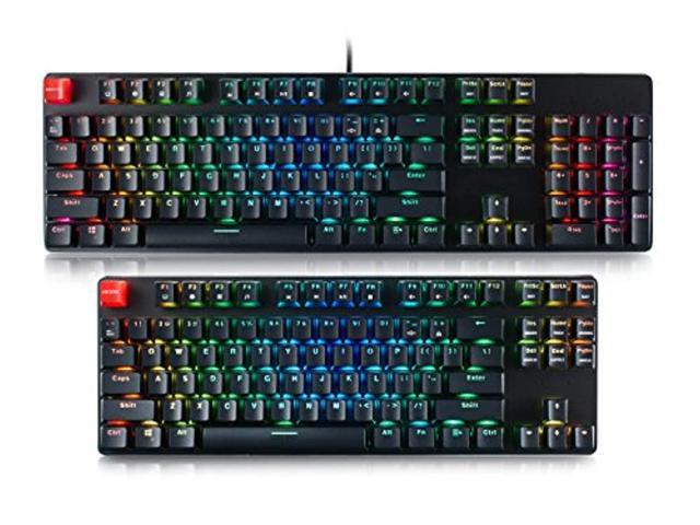 glorious modular mechanical gaming keyboard - tenkeyless tkl (87 key) - rgb led backlit brown switches hot swap switches (bla