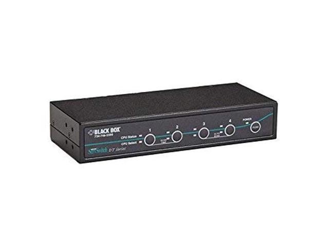 Black Box ServSwitch DT DVI 4-Port with Emulated USB Keyboard/Mouse