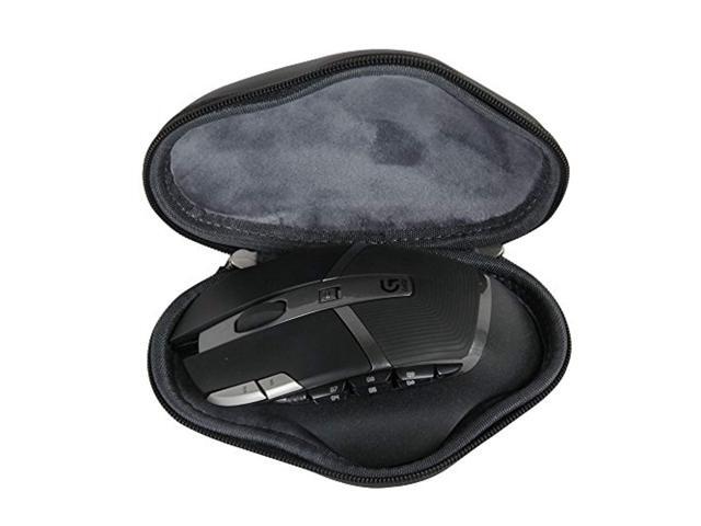 hermitshell travel pu case fits logitech g602 wireless gaming mouse