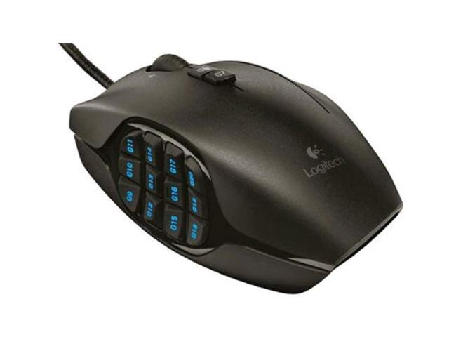 logitech g600 mmo gaming mouse black