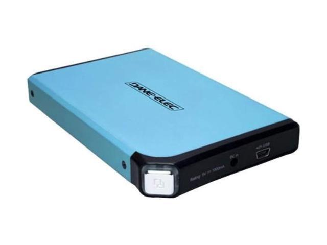 dane-elec so mobile otb - hard drive - 500 gb - external - 25' - hi-speed usb - 5400 rpm - blue