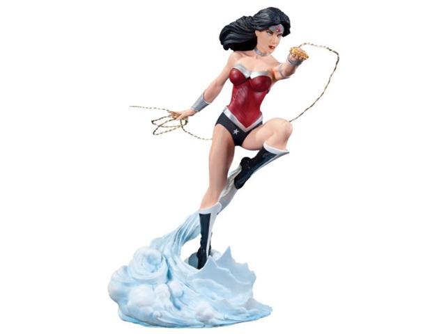 dc collectibles cover girls of the dc universe: wonder woman (dc comics - the new 52) statue