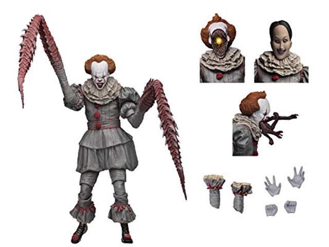 neca - it - 7' scale action figure - ultimate pennywise the dancing clown (2017)