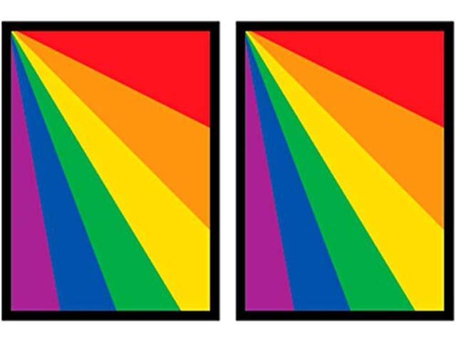 100 legion supplies rainbow deck protector sleeves