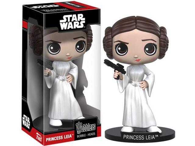 funko wobbler star wars princess leia bobble-head action figure