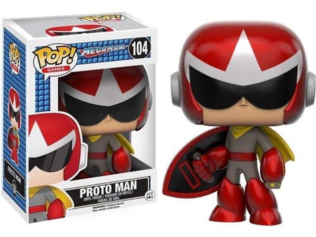 funko pop games: mega man - proto man action figure