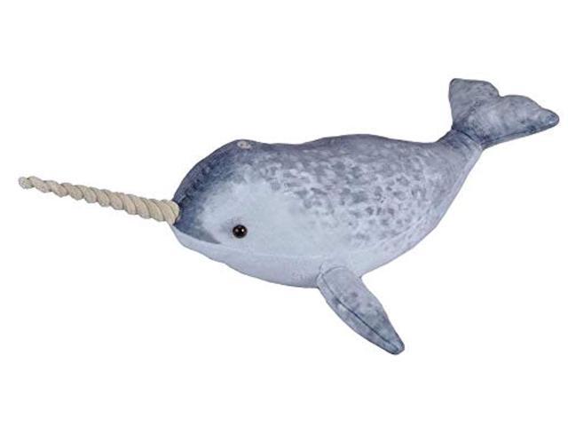 wild republic narwhal plush stuffed animal plush toy gifts for kids living ocean 25 inches