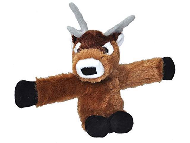 wild republic huggers reindeer plush toy slap bracelet stuffed animal kids toys 8'