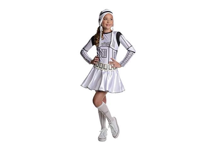 star wars storm trooper tween costume dress medium