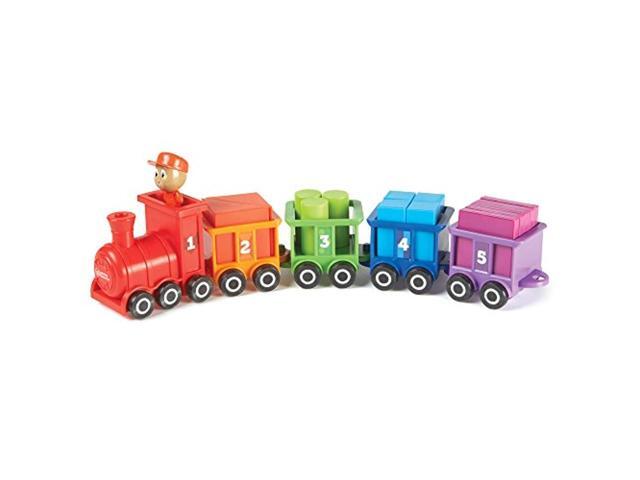 learning resources count & color choo choo interactive train learning toy 21 pieces ages 2+