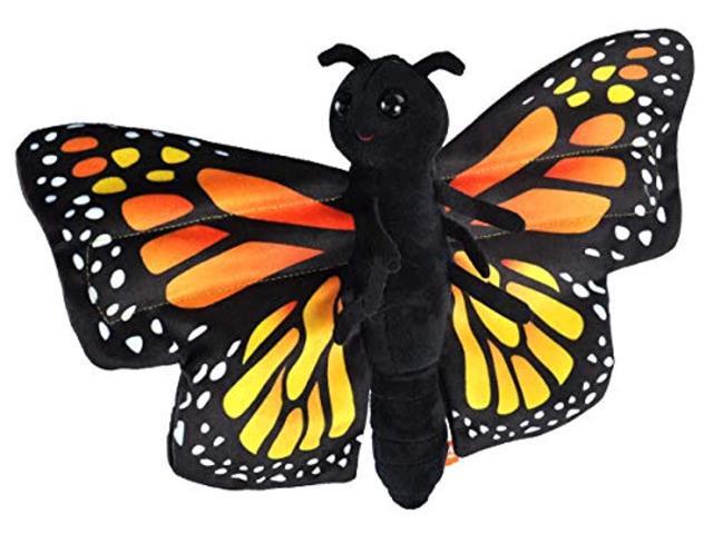 wild republic huggers butterfly monarch plush toy slap bracelet stuffed animal kids toys 8'