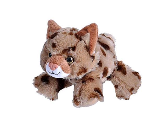 wild republic bobcat plush stuffed animal plush toy gifts for kids hug'ems 7 inches