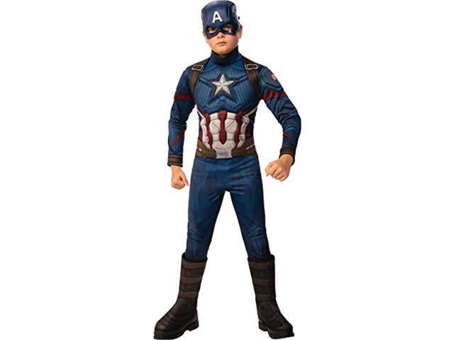 avengers 4 deluxe captain america costume & mask