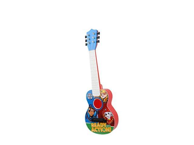 paw patrol gt1-01371 21' kids toy guitar inspired design easy-to-hold thin frets and low string traditional body shape sec