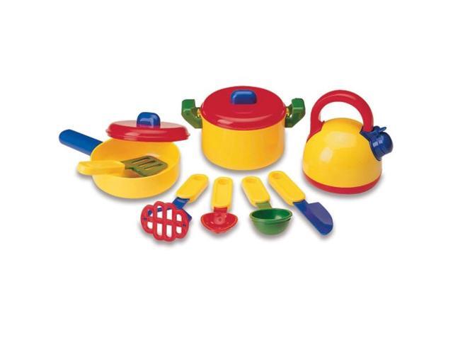 learning resources pretend & play cooking set play food imaginative play 10 pieces ages 3+