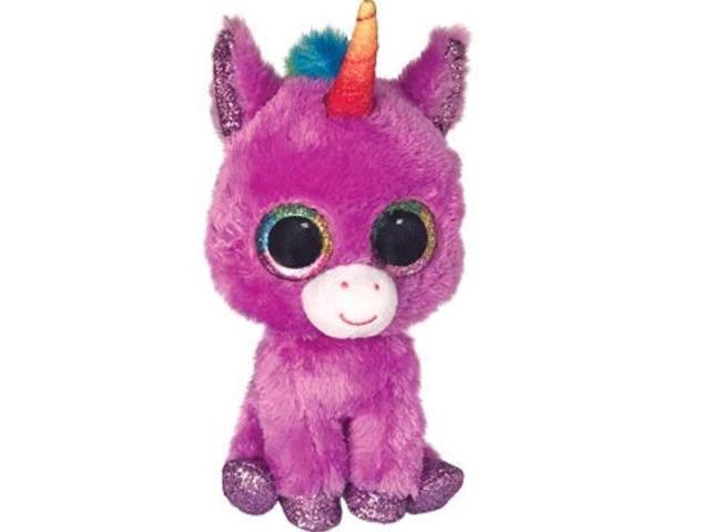 ty- beanie boo's-plush rosette the unicorn 15 cm ty36328 purple