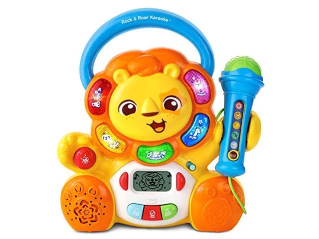 vtech zoo jamz rock & roar karaoke yellow