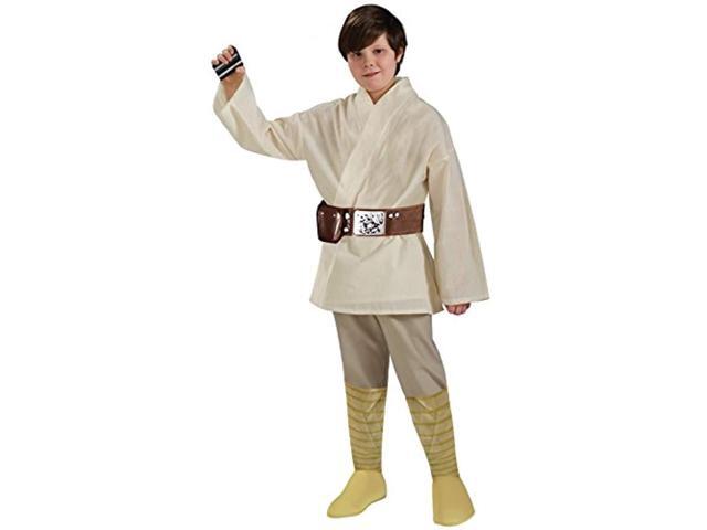 rubies star wars classic child's deluxe luke skywalker costume large