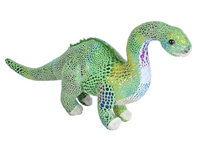 wild republic diplodocus plush dinosaur stuffed animal plush toy gifts for kids glitter 15'