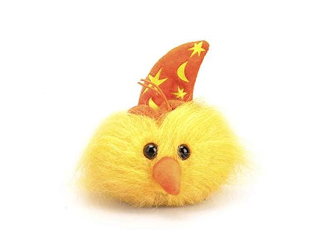 plushland silly plush ball toy screamer goofy scary prime bright colors halloween trick or treat hat elastic hanger decorator f