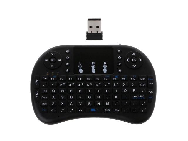 English 24GHz Wireless i8 Keyboard Touchpad Fly Air Mouse For Android TV PS3