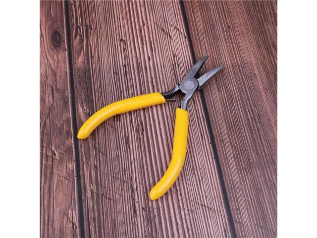 Jewlery Making DIY Accessories Pliers Tool Findings Ferronickel Pliers Equipment Long Bent Nose Plier