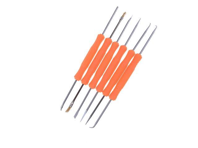 High Quality 1 Set 6 in1 Solder Assist Soldering Supplies Desoldering Circuit Board Soldering Aids Tool Set