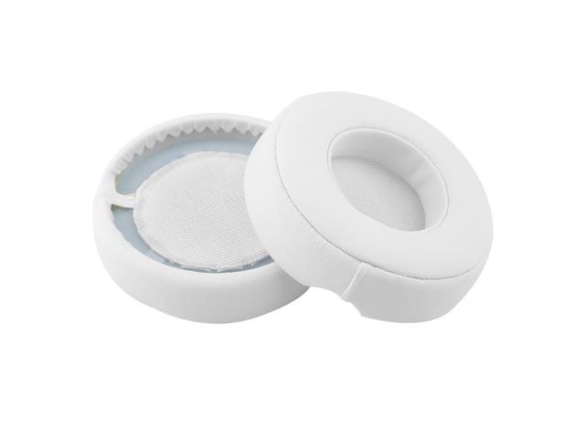 A Pair Of Ear Pads Noise Isolating Replacement Headphones Cushions Covers white