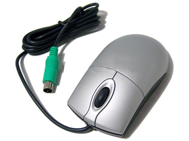 Gateway Primax PS2 Silver Scroll Mouse MO42KC 7005398R Wheel Mouse