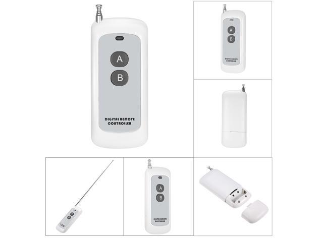 Smart Home 433Mhz RF DC 12V 2CH Learning Code Wireless Remote Control Switch