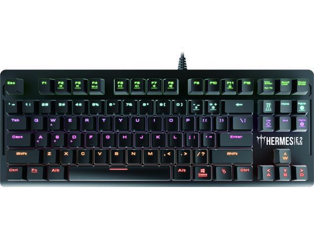 Gamdias Hermes E2 Mechanical Gaming Keyboard with Brown Switches 87TKL