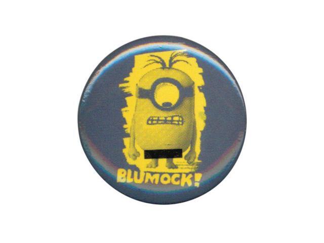 Despicable Me Minions Blumock Censored 125 Inch Button