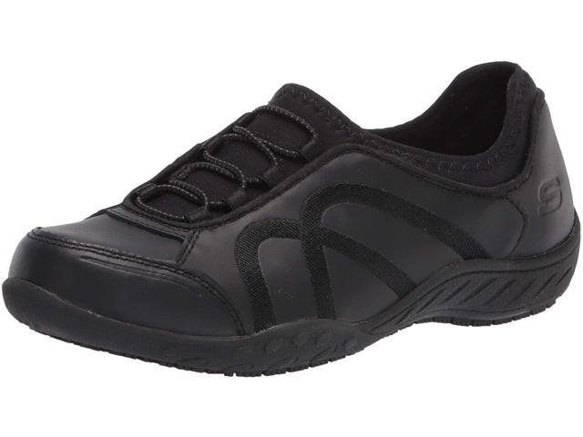 UPC 194428001562 product image for Skechers Women's Slip on Bungee Gore Food Service Shoe 5 | upcitemdb.com