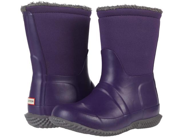 Hunter Kids Original Sherpa Boots (Little Kid/Big Kid) 4 Big Kid