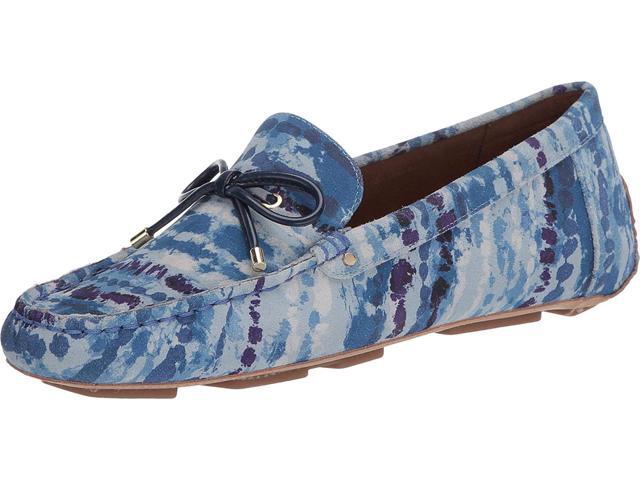 Aerosoles Women's Brookhaven Driving Style Loafer Blue Combo Medium Medium