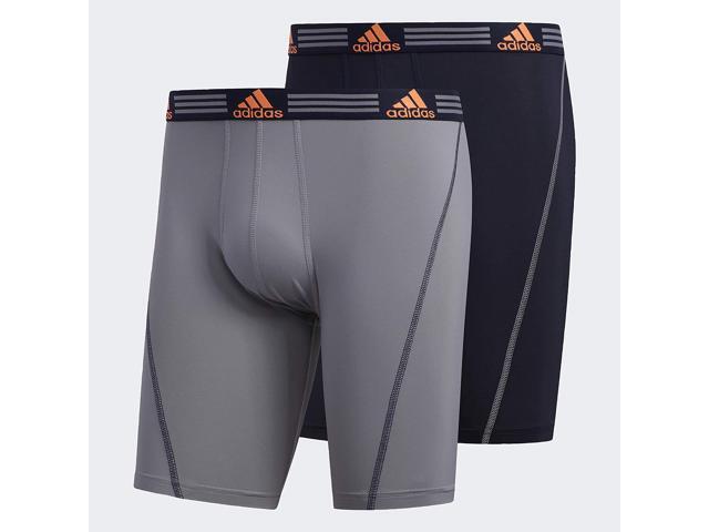 adidas Men's Sport Performance Midway Underwear (2-pack) Large