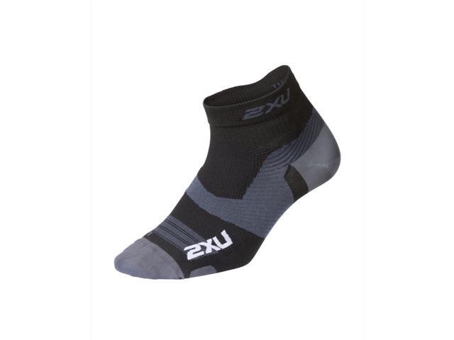 2XU Unisex VECTR Ultralight 1/4 Crew Sock XL (Men's Shoe 12-14+ Women's Shoe 13-155+)