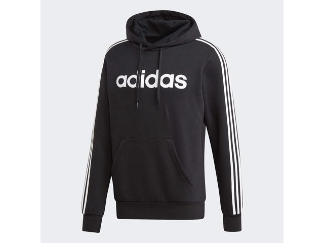 adidas Men's Essentials 3-Stripes Pullover Hoodie X-Large