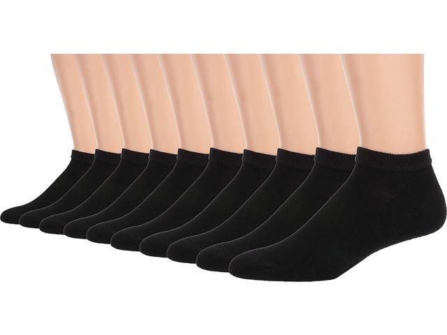 Hanes Platinum 10-Pack Low Cut Socks 10-13 (US Men's 6-12 Shoe Size)