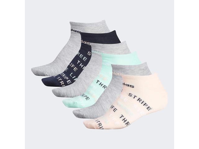 adidas womens Superlite No Show Socks (6-pair)