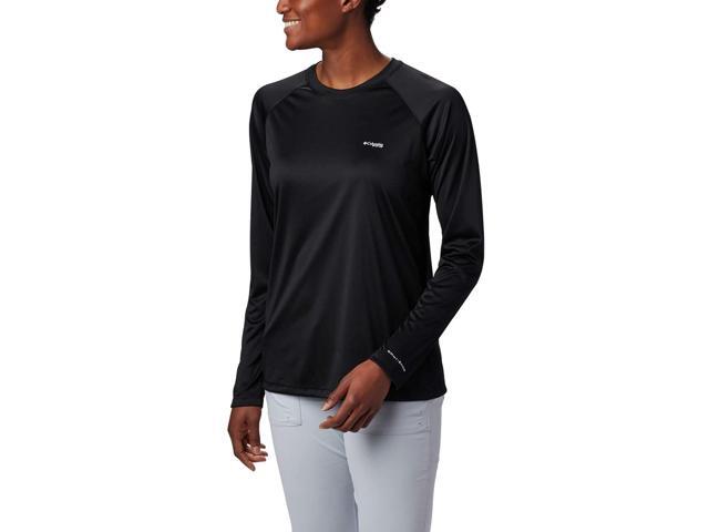 Columbia Womens Tidal Tee PFG Printed Triangle Ls Large