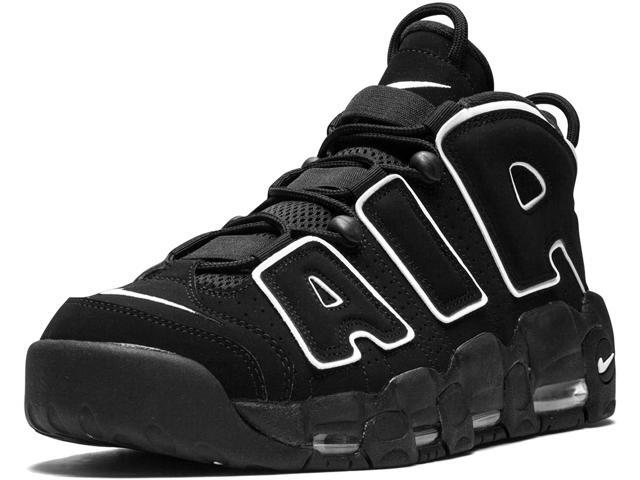 UPC 887223026266 product image for Nike Mens Air More Uptempo Black/White-Black Leather 9.5 | upcitemdb.com