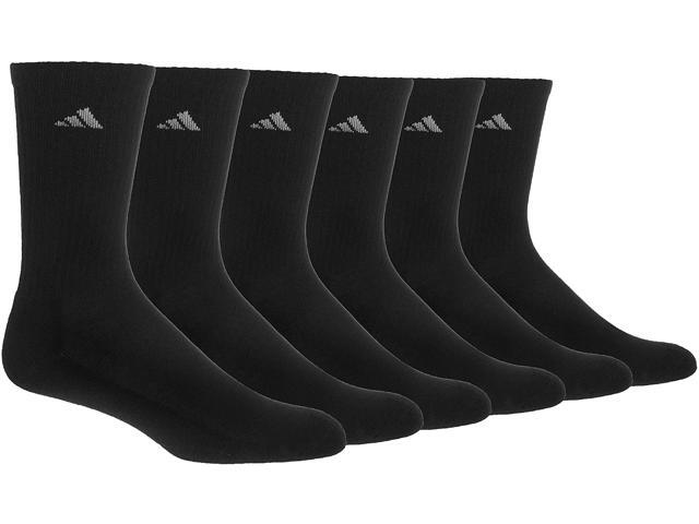 adidas Men's Athletic Cushioned Crew Socks (6-Pair) X-Large