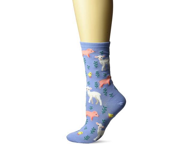 Hot Sox womens Originals Fashion Crew Novelty Socks Shoe Size: 4-10