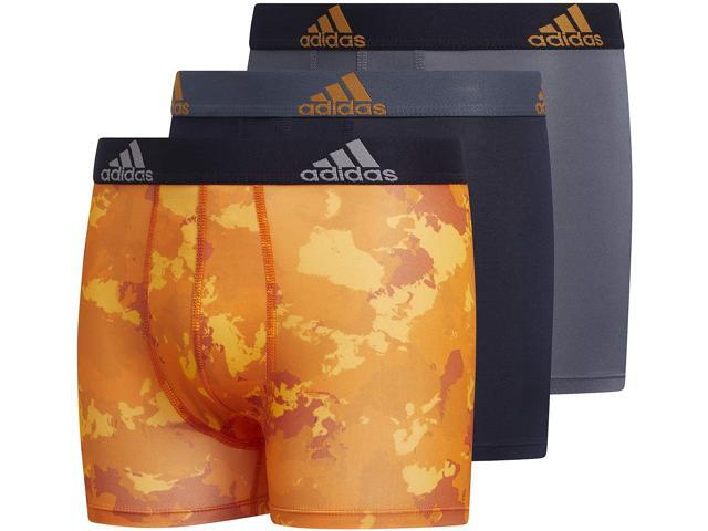 adidas Boy's Performance Boxer Briefs Underwear (3-Pack) X-Large